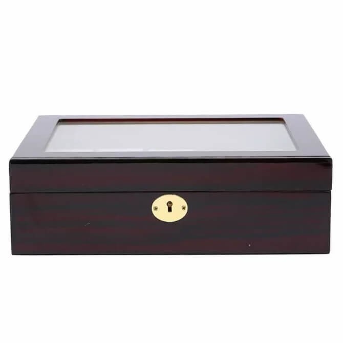 Remise coffret boite 10 montres en bois jqueen