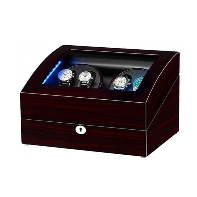 Remontoir de montre automatique Maselex Quad avec lumière LED